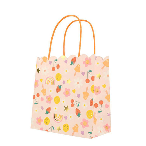 Happy Face Icons Gift Bag