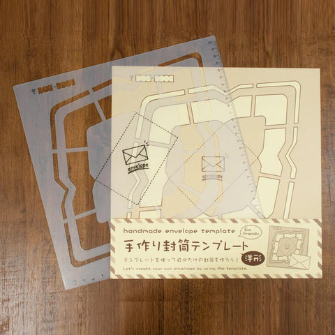 Handmade Envelope Template, Western