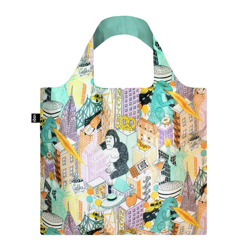 Jacqueline Colley Pop Culture New York Recycled Tote Bag