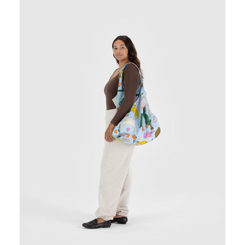 Big Reusable Tote: Table Cats