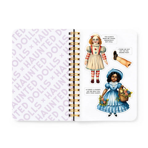 Haunted Dolls Sticker Book