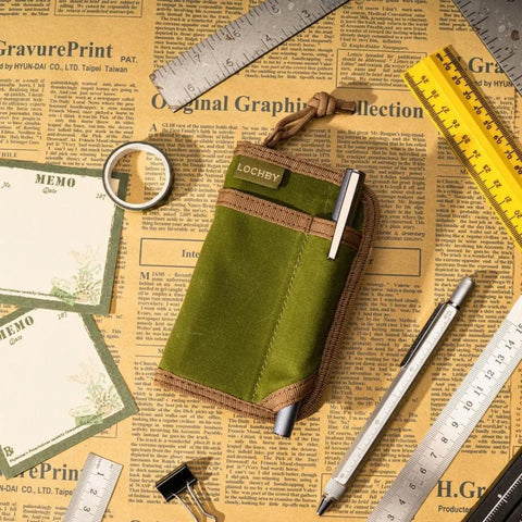 Mini Pocket Journal, Olive
