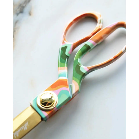 Marbled Rainbow Designer Scissors