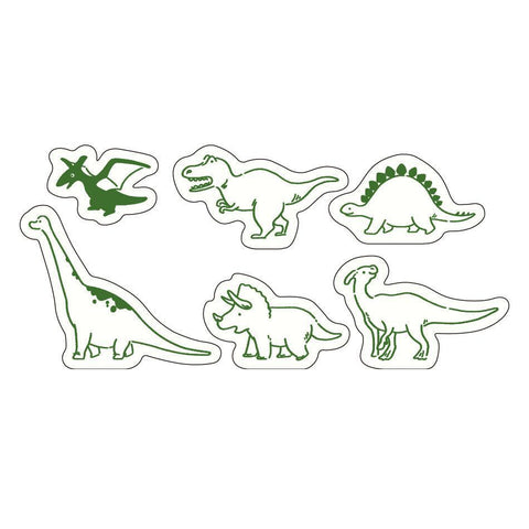 Ah là là Flake Stickers, Dinosaurs