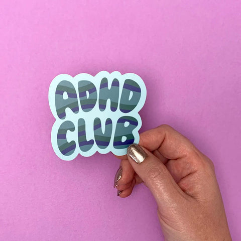 ADHD Club Sticker