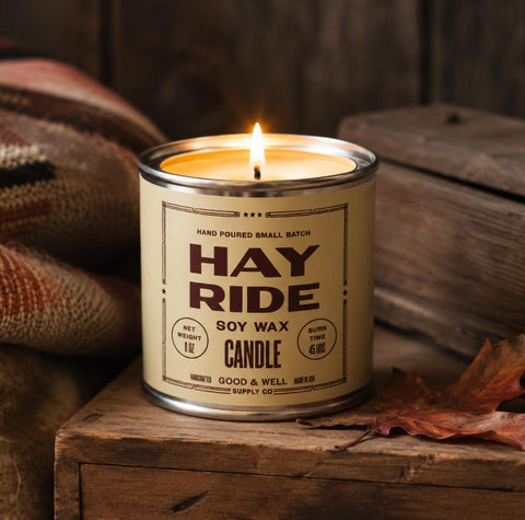 Hay Ride Candle