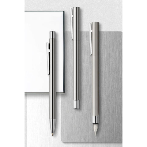 Neo Slim Polished Stainless Steel Ballpoint Pen