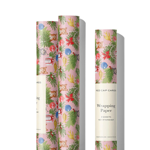 Meowy Christmas Wrapping Paper