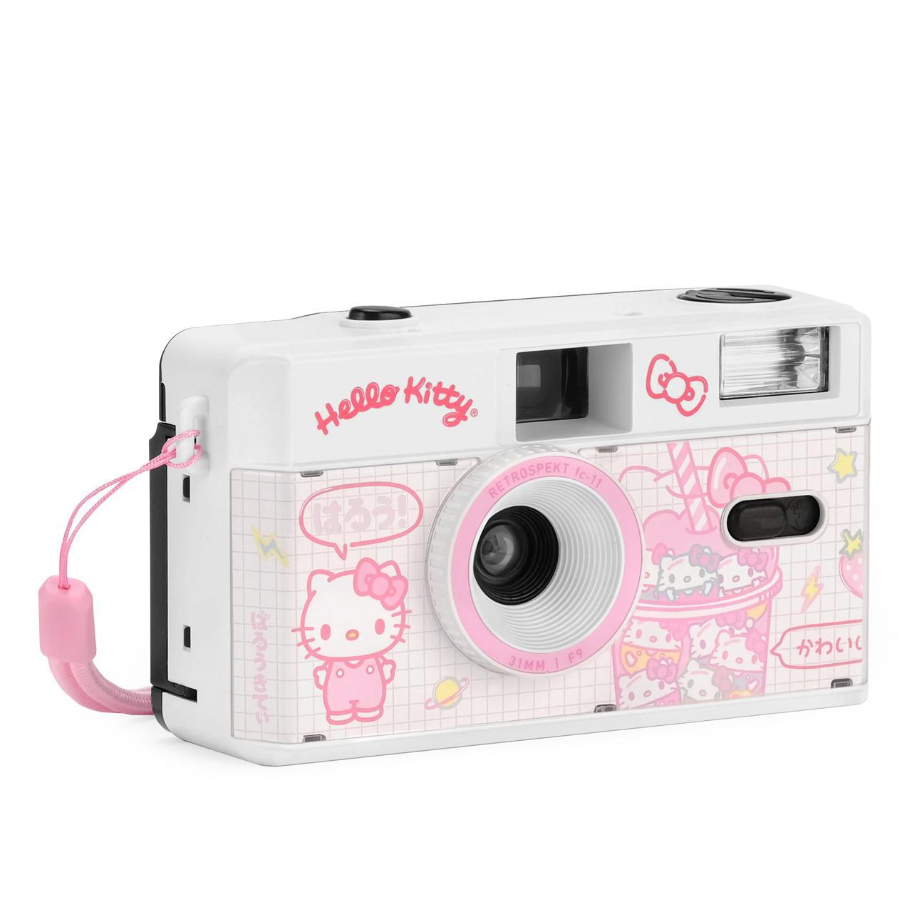 Hello Kitty Strawberry Kawaii 35mm Film Camera - Thumbnail 2