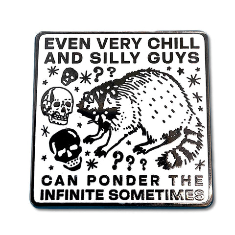 Ponder the Infinite Enamel Pin