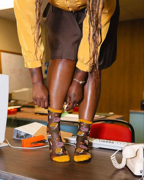 Book Lovers Sheer Socks