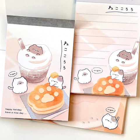 Cat Cafe Mini Notepad