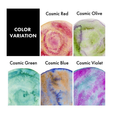 Gansai Tambi Watercolor Set, Granulating Colors 2