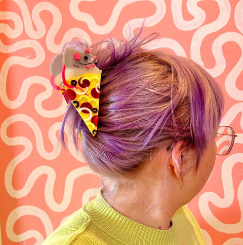 Pizza Rat Hair Claw