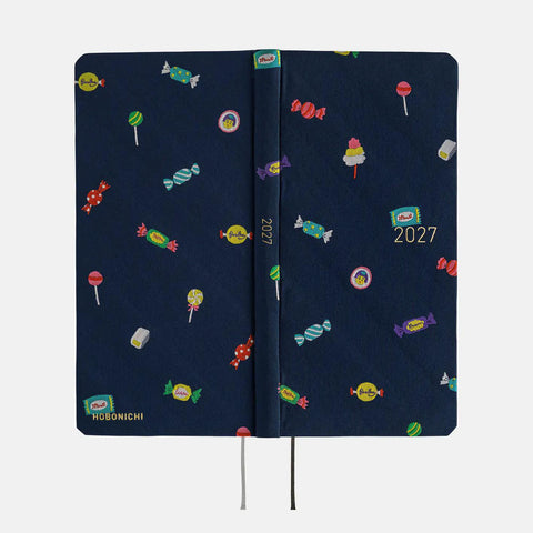 Hobonichi Techo Weeks 2027 Planner, Bow + Tie: Candy Dream