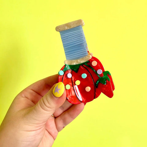 Pin Cushion Hair Claw