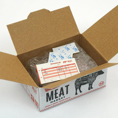 Meat Market Hako Seal Stickers