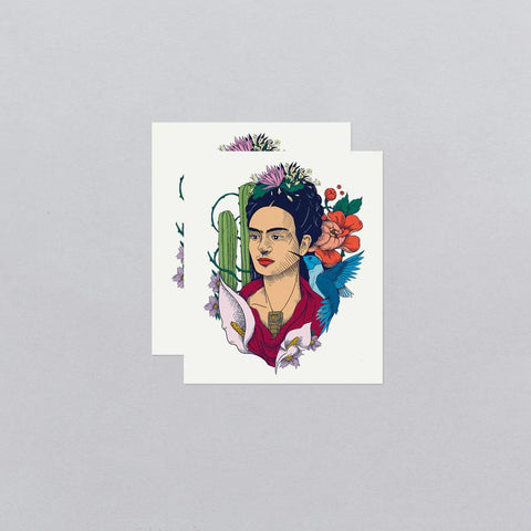 Botanical Frida Tattoos