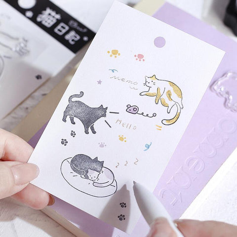 Clear Stamps, Cat Diary