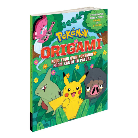 Pokémon Origami: Fold Your Own Pokémon from Kanto to Paldea