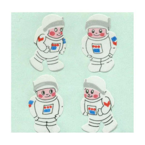 Young Astronauts Retro Paper Stickers