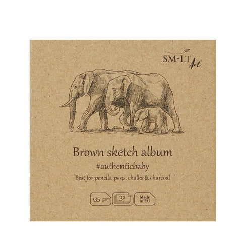 Mini Brown Sketch Album