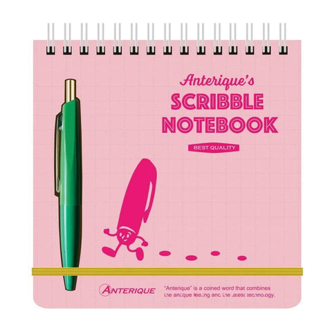 Square Scribble Notepad + Mini Pen Sets