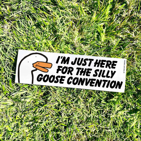 Silly Goose Convention Bumper Sticker