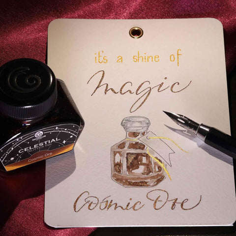 Cosmic Ore Celestial Glitter Ink