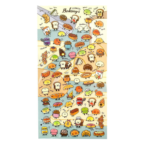 Fluffy Bakery Sticker Sheet