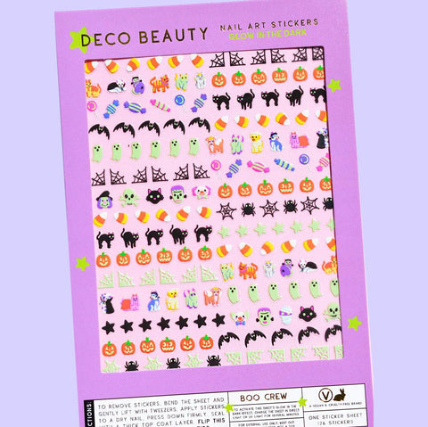 Boo Crew Nail Art Stickers
