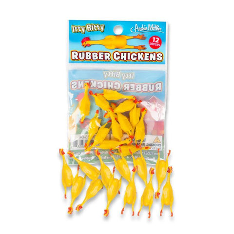 Itty Bitty Rubber Chicken