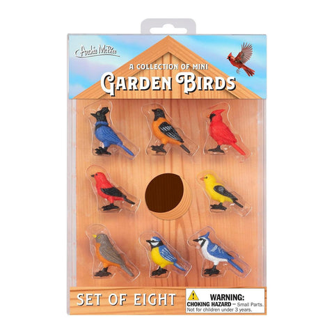 A Collection of Mini Garden Birds