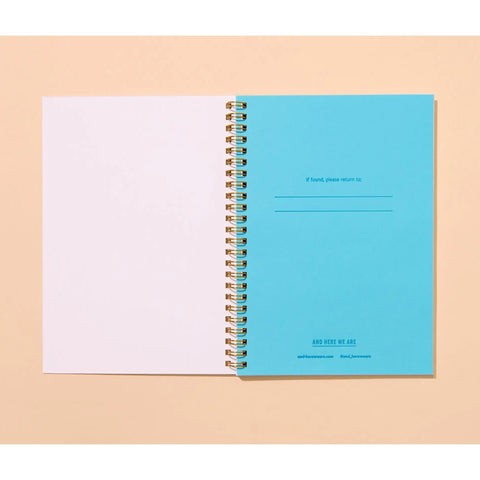 Rainbow Trout A5 Spiral Notebook