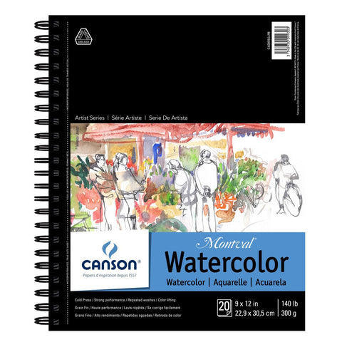 Artist Series Montval Watercolor Notebooks