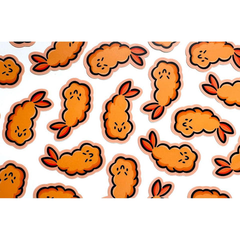 Fried Shrimp Mini Sticker