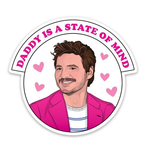 Daddy is a State of Mind Sticker