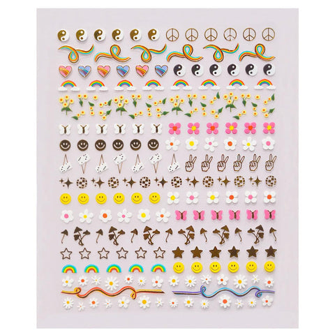 Stay Groovy Nail Art Stickers
