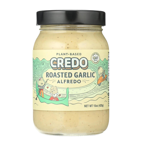 Roasted Garlic Alfredo Pasta Sauce