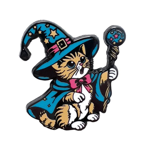 Mage Cat Enamel Pin