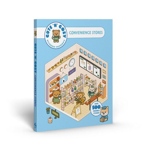 Cute 'n' Cozy Sticker Therapy: Convenience Stores