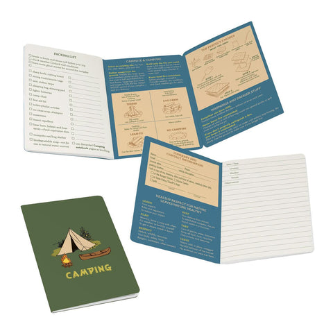 Camping Mini Notebook