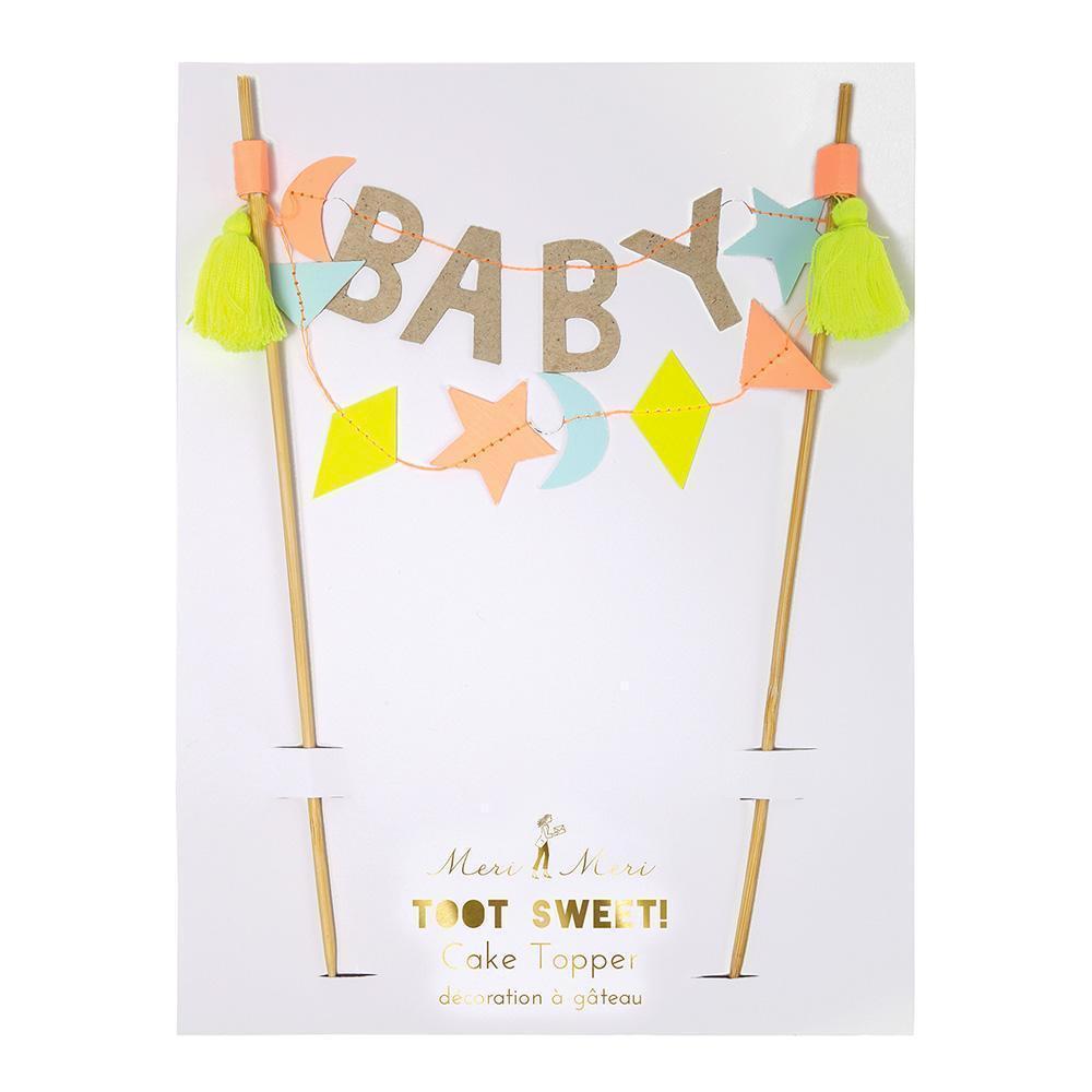 Meri Meri Baby Cake Topper