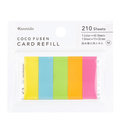 Coco Fusen Sticky Note Card Refills