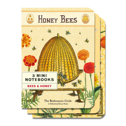 Bees + Honey Mini Notebook Set