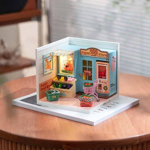 Super Fruit Store DIY Miniature Kit
