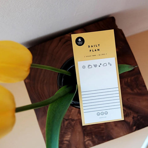 Daily Plan 08 Sticky Memos
