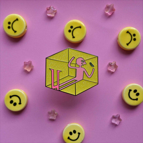 Prismo Enamel Pin