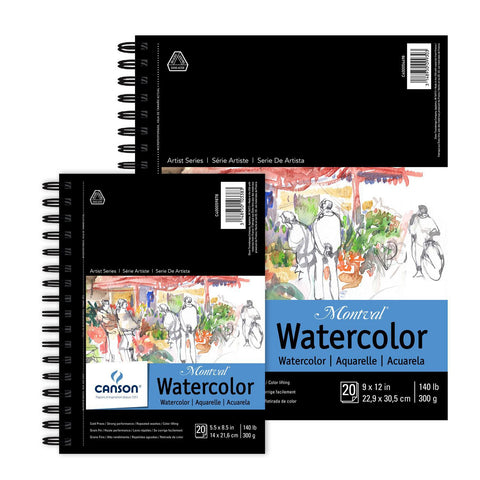 Artist Series Montval Watercolor Notebooks