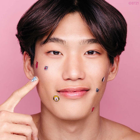 BT21 Brilliant Skin Hydrocolloid Acne Patches